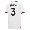 Officiële Voetbalshirt Manchester City Ruben 3 Uit 2023-24 - Heren